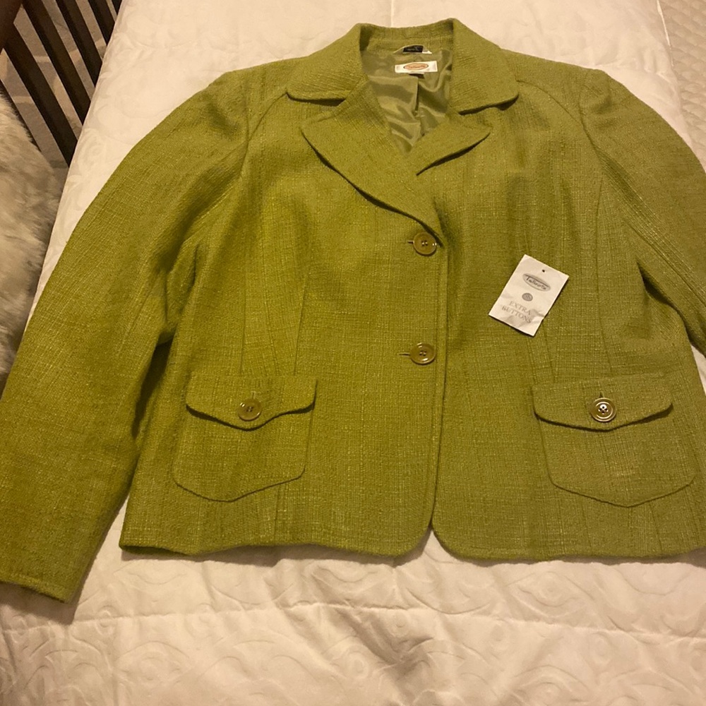 Talbots Green Blazer